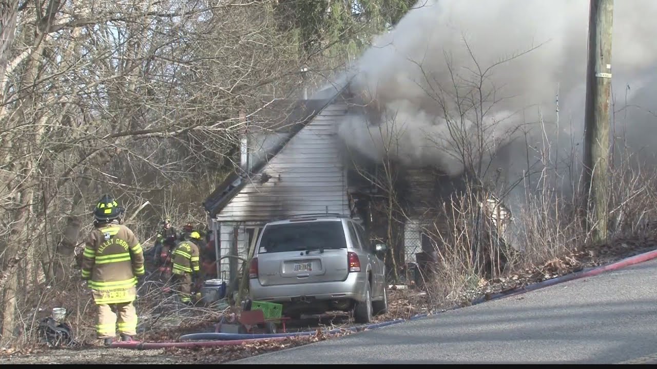 Several crews respond to Ohio County house fire - YouTube