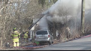 Several crews respond to Ohio County house fire