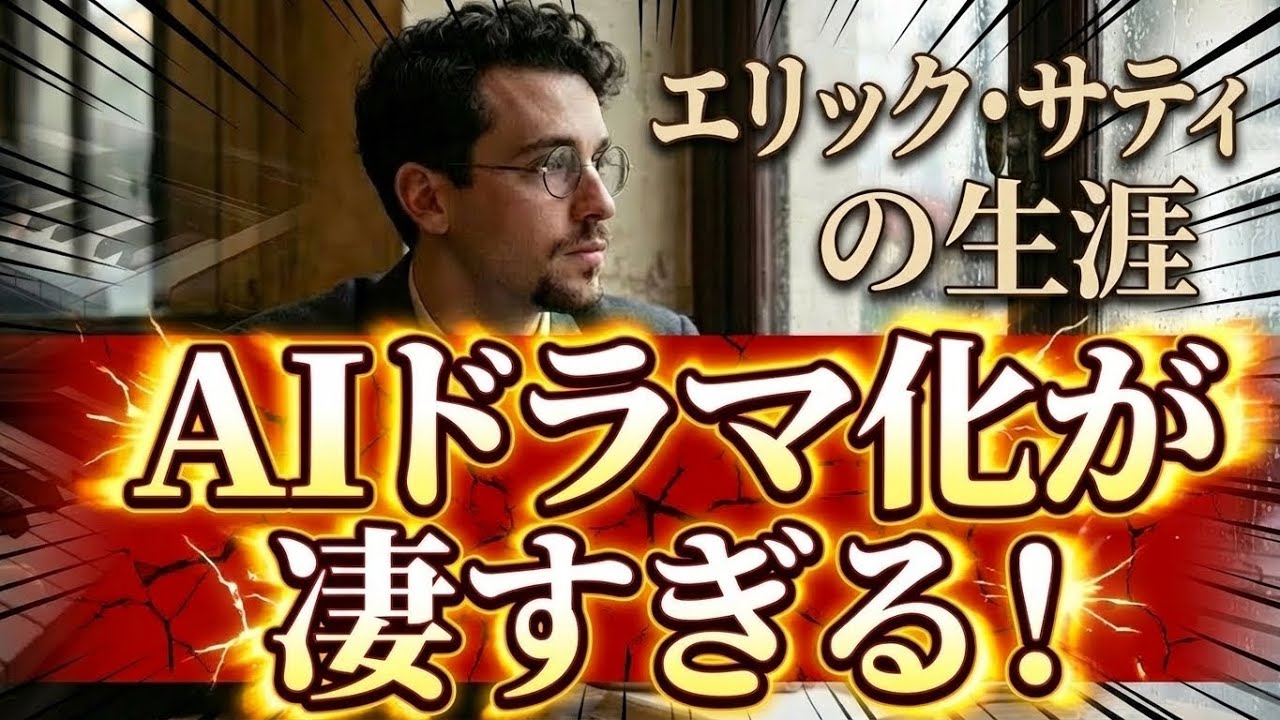【完全版】エリック・サティの生涯: 史上初のBGMの生みの親。ジムノペディはこうして生まれた
