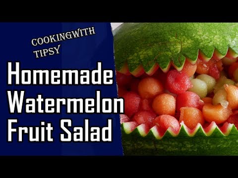 Watermelon Bowl Fruit Salad