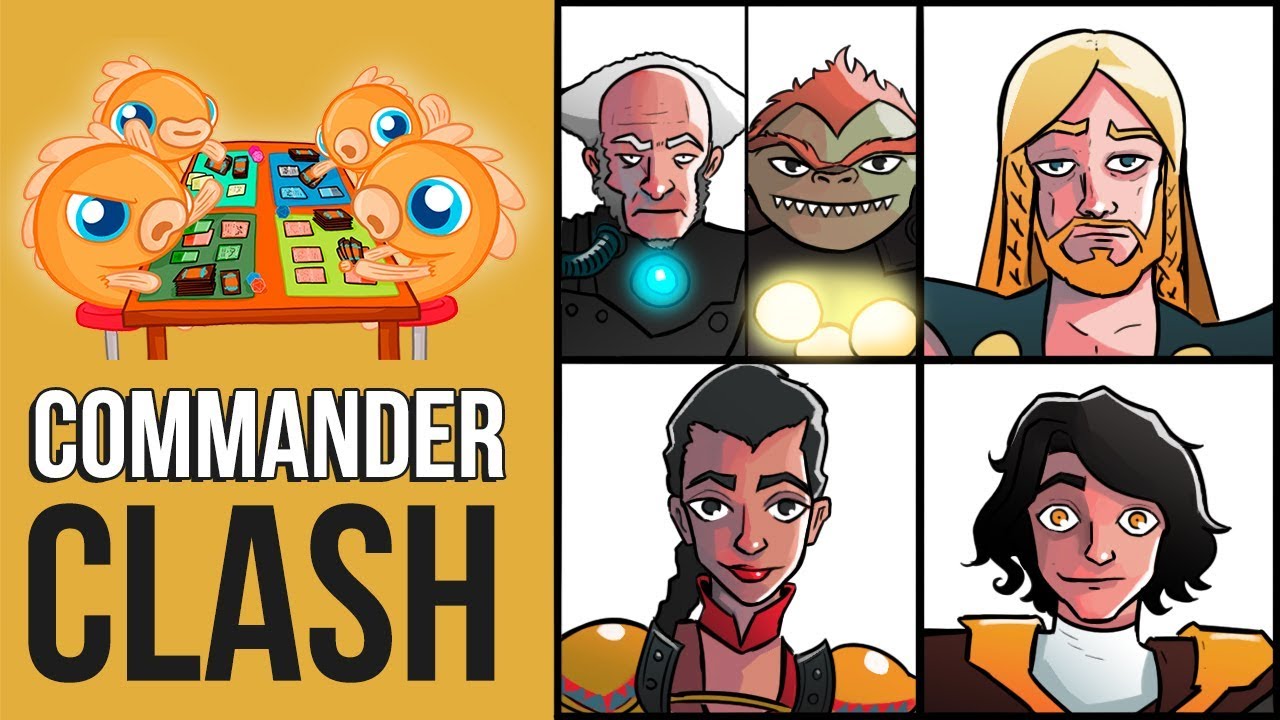 Commander Clash S6 E11: Superhero Week! (Jodah vs. Ragnar vs. Sisay vs.  Ludevic & Vial Smasher)