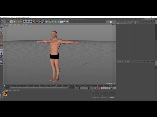 como dar movimientos a 3d model como aplicar how aplicate t pose effect