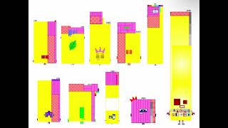 Numberblocks band retro 3181 - 3190￼
