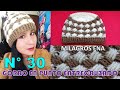 Gorro a crochet paso a paso en punto Entrecruzado, Cruzado, Entrelazado, Celta o Cesta