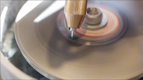 Making an embossing stylus for a record lathe