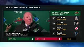 Wild's Boudreau says Eriksson Ek is taking advantage of opportunities