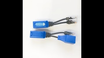 uPOE Kit， Two poe cameras used one poe rj45 cable