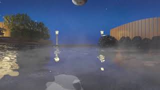 【VR】月と温泉