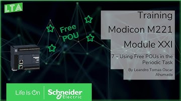 Training - M221 - M21.7 Periodic Task (using the Free POU)