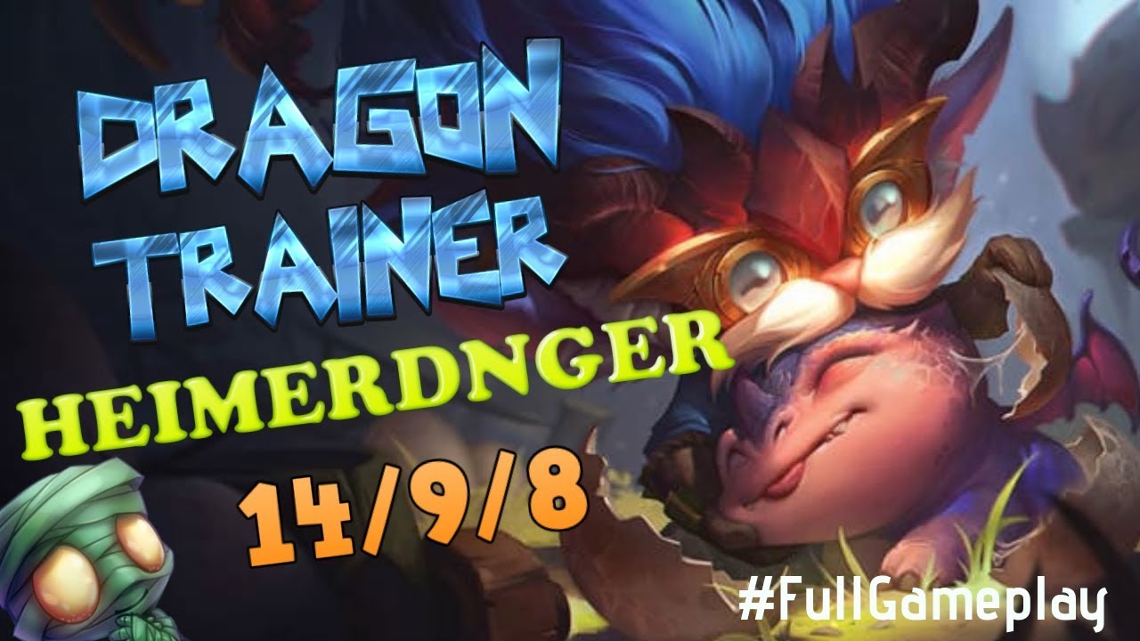NEW DRAGON TRAINER HEIMERDINGER SKIN | PBE Patch 8.20