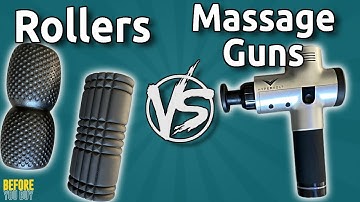 Massage Guns vs Foam Rollers. Are Massage Guns Worth It?