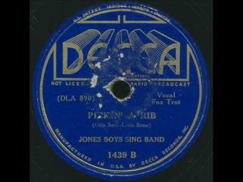 Jones Boys Sing Band - Pickin' a rib