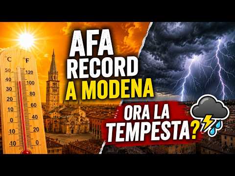 Video Afa record a Modena. Ora la tempesta?
