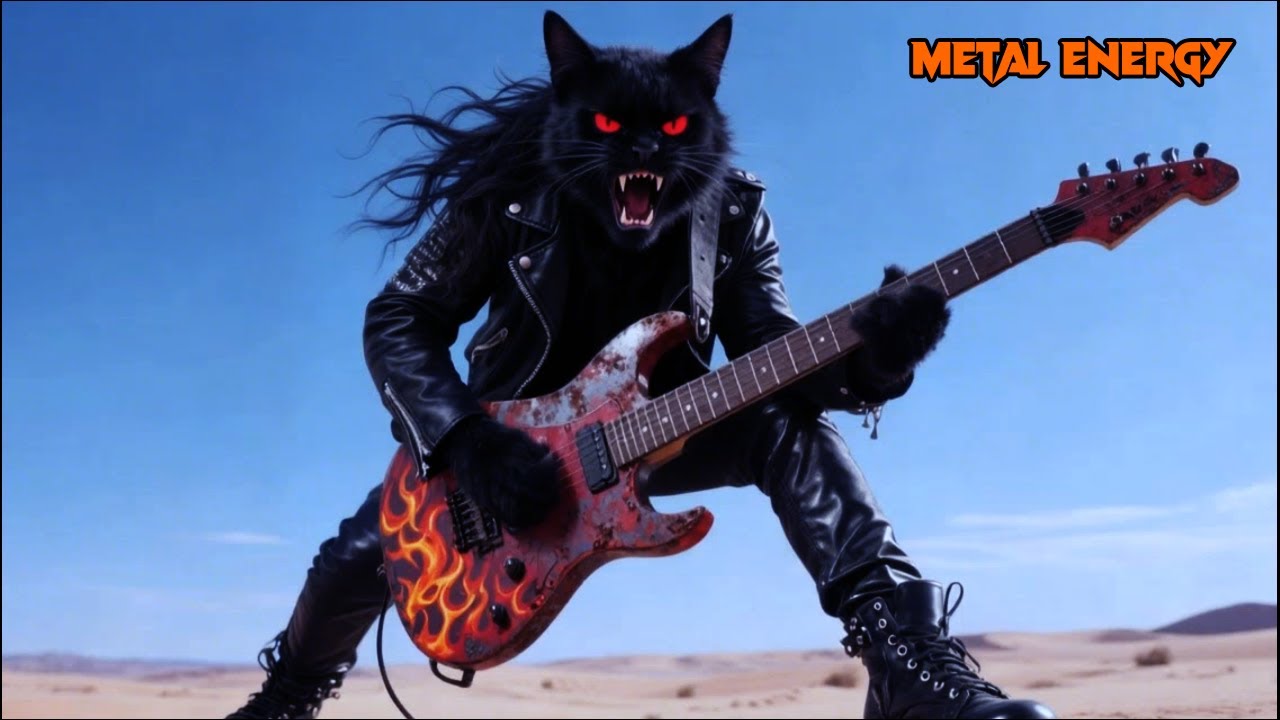 Raw Metal Energy – Heavy Metal Force & Doom-Forged Riffs | Metal Cat Instrumental