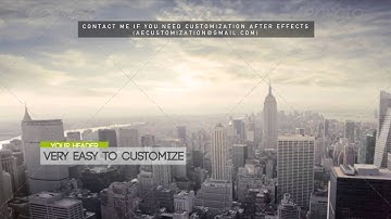 Modern And Clean Lower Thirds | After Efects Project Files - Videohive template