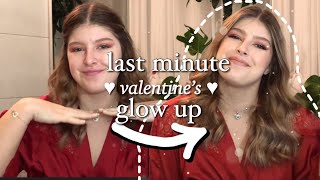 last minute valentine&#39;s glam | *0-100*