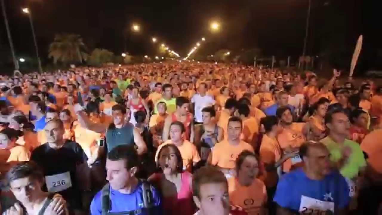 Carrera Nocturna del Guadalquivir 2014  #Destino25mil #NocturnaSevilla14