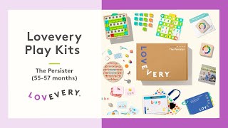 The Persister Play Kit for Age 4 (55-57 mos) | Lovevery by Lovevery 1,562 views 7 months ago 6 minutes, 7 seconds
