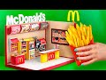 9 Ý Tưởng Nhà Búp Bê / Cửa Hàng Mcdonalds