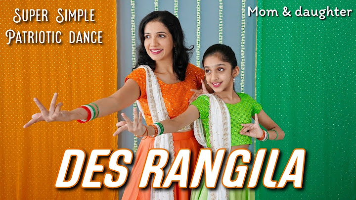 Des Rangila | patriotic dance | Fanaa | mom daughter dance | Nivi and Ishanvi | Laasya