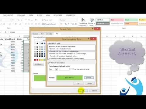 How to highlight data with custom text using conditional formatting