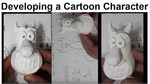 Creating 5 Views of an Original Cartoon Character