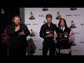 BILLIE EILISH & FINNEAS Backstage At The 2024 GRAMMYs