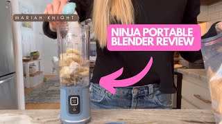 Testing out the Ninja Blast Portable Cordless Blender! Let’s make a smoothie!