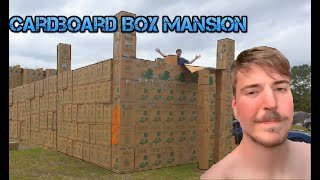 I Built A Mansion Using Only Cardboard Boxes