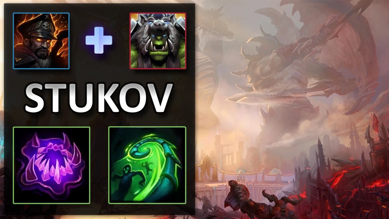 Stukov Flailing Swipe vs Rehgar | Battlefield of Eternity | Heroes of the Storm Master Replay