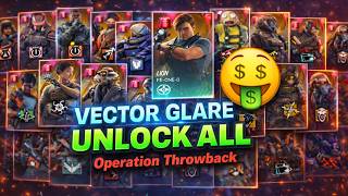 How to setup the Unlock All for Vector Glare - Operation Throwback