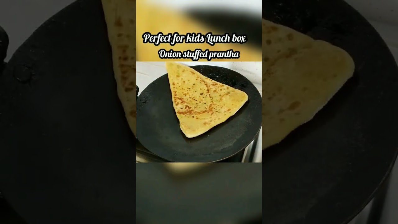 Onion stuffed prantha..🤤👌🏻