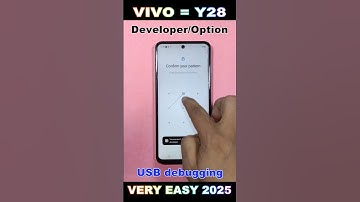 How to Enable / Disable /Developer Options in Vivo Y28 || Vivo Y28 Mobile Developer Options 2025//