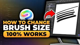 Change Brush Size On Clip Studio Paint (𝟮𝟬𝟮𝟲) | 100% WORKS | NO Yapping, To The Point! | FAST & EASY