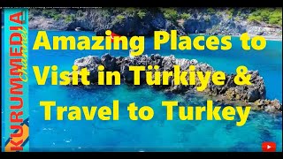 Amazing Places to Visit in Turkey;  9 Amazing Travel Destinations in Türkiye by kurummediachannel 62 views 7 months ago 2 minutes, 59 seconds