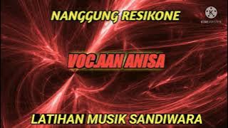 NANGGUNG RESIKONE||VOC.AAN ANISA||LATIHAN MUSIK SANDIWARA