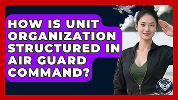 How Is Unit Organization Structured in Air Guard Command? - Air Guard Commanders