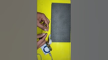 P10  RGB Matrix panel Arduino Elephant
