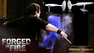 Forging Deadly Push Knives Under a Time Crunch | Forged in Fire (Season 4)