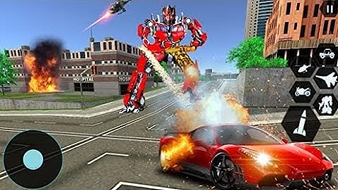PLAYING ROBOT CAR TRANSFORMER