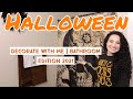 Scary Halloween Bathroom Decor