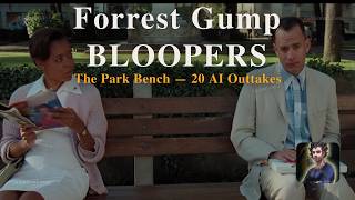 Forrest Gump BLOOPERS: The Park Bench Box of Chocolates Scene #outtakes #ai #forrestgump #tomhanks