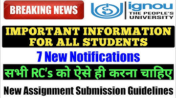 {Breaking News} important information for all Students || 2 RC Assignment Guidelines By TG