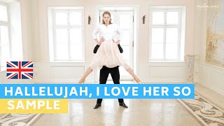 Sample Tutorial: Ray Charles - Hallelujah I Love Her So | Wedding Dance Online