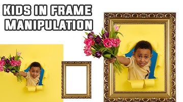 Out of frame photoshop tutorial 2024 - photo manipulation for Beginners