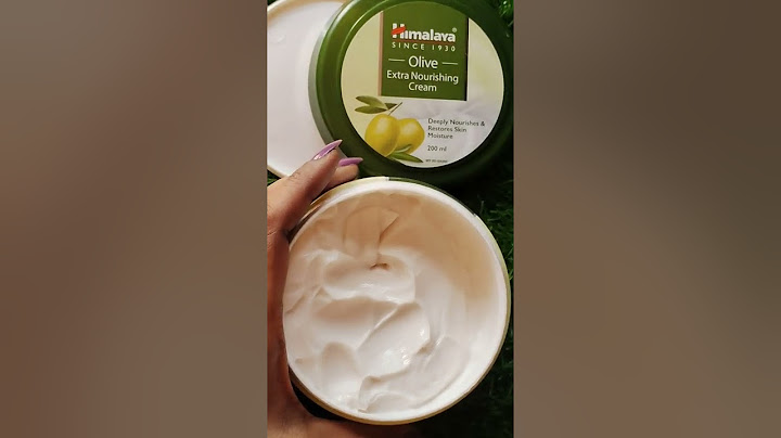 Himalaya olive extra nourishing cream review năm 2024