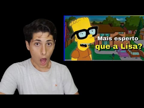 Mostrando Que O Bart Simpsons Era Mais Esperto Que Lisa (Eu Tenhos Provas)  (React)