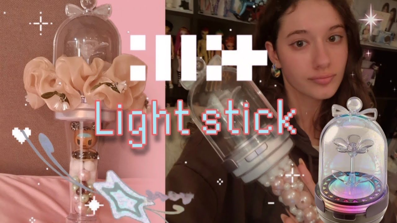 ILLIT Official Light Stick | (slightly chaotic) unboxing - YouTube