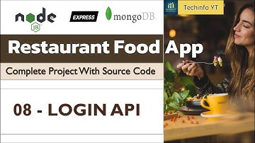 Login API Nodejs Restaurant project | Node js Project | Master node js 2024