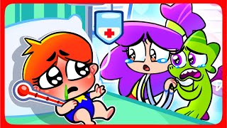 Sick Baby Funny English For Kids